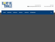 Tablet Screenshot of elreydeltornillo.com